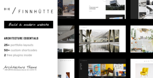Die Finnhütte - Chủ đề thiết kế nội thất và kiến trúc hiện đại