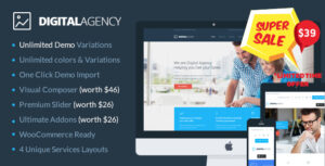 Digital Agency - SEO / Chủ đề WordPress tiếp thị