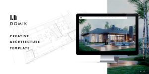 Domik - Chủ đề WordPress Kiến trúc phản hồi sáng tạo