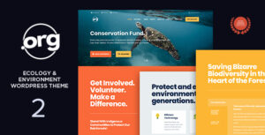 DotOrg - Chủ đề WordPress về Môi trường & Sinh thái
