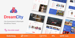 Dream City - Cổng thông tin thị trấn & Chính quyền Chủ đề WordPress thành phố