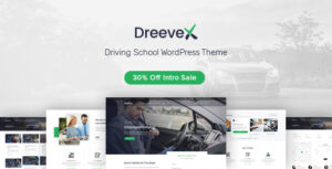 DreeveX – Chủ đề WordPress cho Trường dạy lái xe