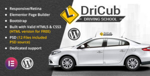 DriCub - Chủ đề WordPress Trường dạy lái xe