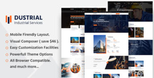Dustrial - Chủ đề WordPress Nhà máy & Công nghiệp