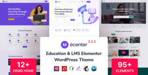 Ecenter - Chủ đề WordPress về Giáo dục