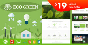 Eco Green - Chủ đề WordPress cho Công ty Môi trường và Năng lượng tái tạo