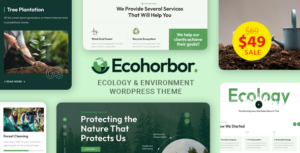 Ecohorbor - Chủ đề WordPress về Sinh thái & Môi trường
