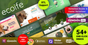 Ecoife - Chủ đề WordPress về Môi trường Sinh thái