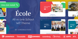 Ecole - Chủ đề WordPress Giáo dục & Trường học