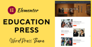 Education Press - Chủ đề WordPress cho trường học, cao đẳng, đại học
