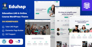 Eduhap - Chủ đề WordPress LMS Giáo dục