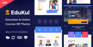 Edukul | Chủ đề WordPress cho khóa học trực tuyến