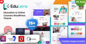 Edulerns - Chủ đề WordPress về khóa học giáo dục
