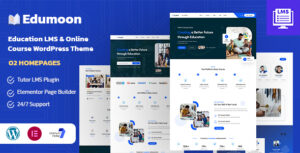 Edumoon - Chủ đề WordPress LMS Giáo dục