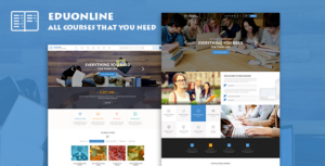 Eduonline - Chủ đề WordPress Giáo dục & Đại học