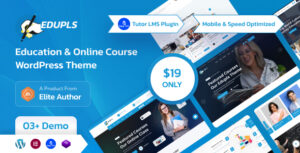 Edupls - Chủ đề WordPress về Giáo dục & Khóa học trực tuyến