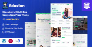Edusion - Chủ đề WordPress LMS về giáo dục