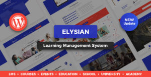 Elysian - Chủ đề WordPress School + LMS