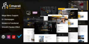 Emarat - Chủ đề WordPress về xây dựng