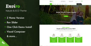 Enviro - Chủ đề WordPress về môi trường