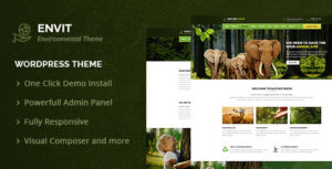 Envit – Một chủ đề WordPress về môi trường