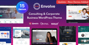 Envolve - Chủ đề WordPress cho doanh nghiệp tư vấn