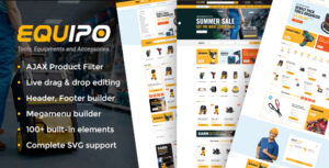Equipo - Linh kiện và công cụ WordPress WooCommerce Theme