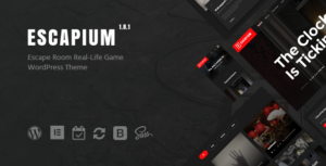 Escapium - Chủ đề WordPress Trò chơi thoát khỏi phòng