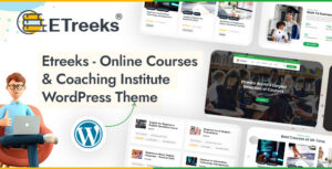Etreeks - Trang đích của Học viện đào tạo & Khóa học trực tuyến WordPress Theme