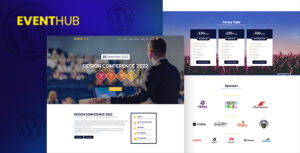 Event Hub- Chủ đề WordPress cho sự kiện, hội nghị