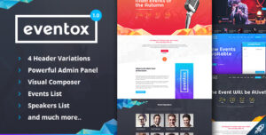 Eventox | Chủ đề WordPress cho buổi hòa nhạc và hội nghị