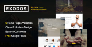 Exodos - Chủ đề WordPress của Nhà thờ