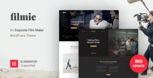 Filmic - Chủ đề WordPress cho Studio phim & Nhà làm phim