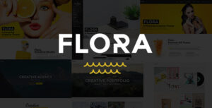 Flora - Chủ đề WordPress sáng tạo đáp ứng
