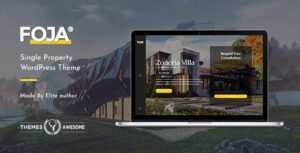 Foja | Single Property WordPress Theme