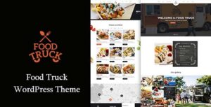 Food Truck - Chủ đề hiện đại dành cho tài xế xe tải thực phẩm và người bán hàng rong