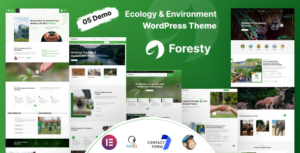 Foresty - Chủ đề WordPress từ thiện và sinh thái