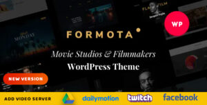 Formota - Chủ đề WordPress cho Phim trường & Nhà làm phim