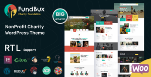 Fundbux - Chủ đề WordPress từ thiện và gây quỹ