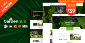 Garden HUB - Chủ đề WordPress về bãi cỏ và cảnh quan