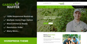 Garden Master - Chủ đề WordPress đa năng về làm vườn, bãi cỏ và cảnh quan