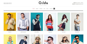 Gilda - Chủ đề CMS WordPress của công ty người mẫu