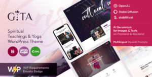 Gita - Chủ đề WordPress Yoga
