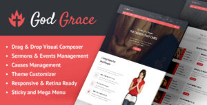 God Grace: Chủ đề WordPress của Nhà thờ