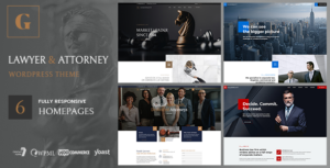 Goldenblatt - Chủ đề WordPress cho Luật sư & Luật sư