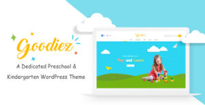 Goodiez - Chủ đề WordPress cho trường mẫu giáo