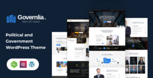 Governlia - Chủ đề WordPress của chính quyền và thành phố