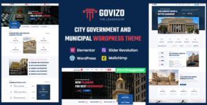 Govizo - Chủ đề WordPress của chính quyền và thành phố