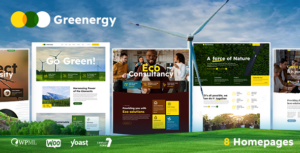 Greenergy - Chủ đề WordPress về Sinh thái & Môi trường