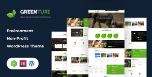 Greenture - Môi trường / Chủ đề WordPress phi lợi nhuận